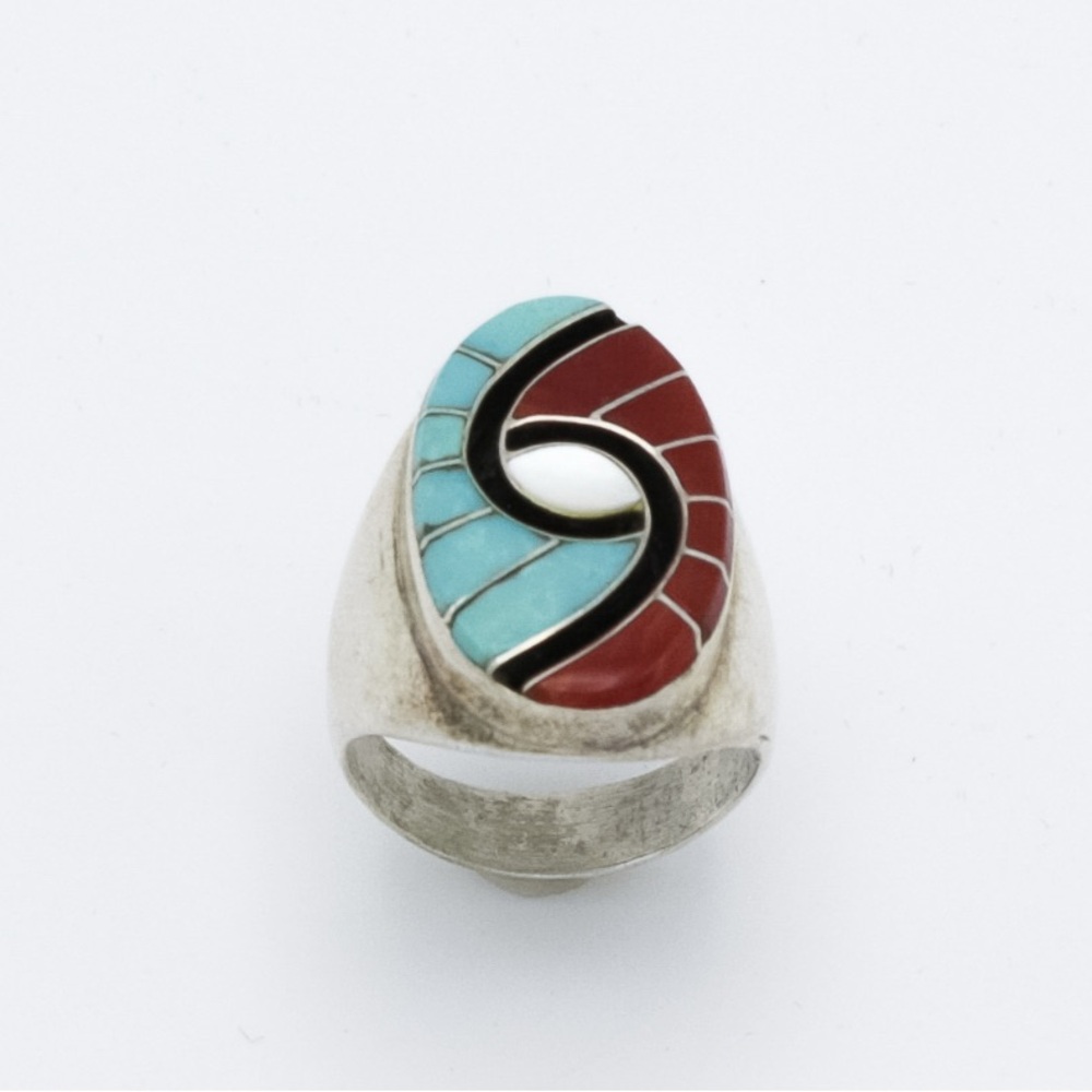 Vintage Amy Q. Multigemstone Ring